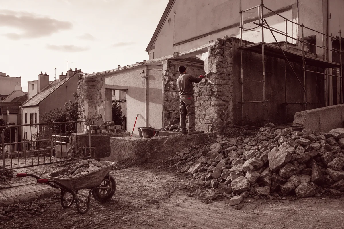 Démolition-reconstruction à Brest — prestation