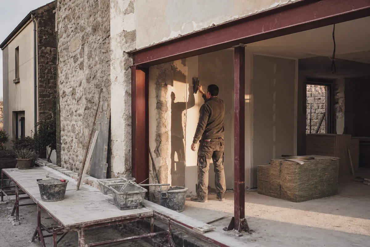 Rénovation & second œuvre à Brest — prestation